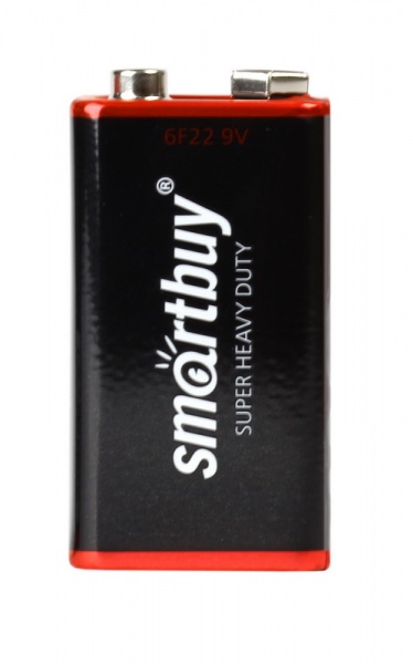 Батарейка солевая Smartbuy 6F22/1S (10шт)