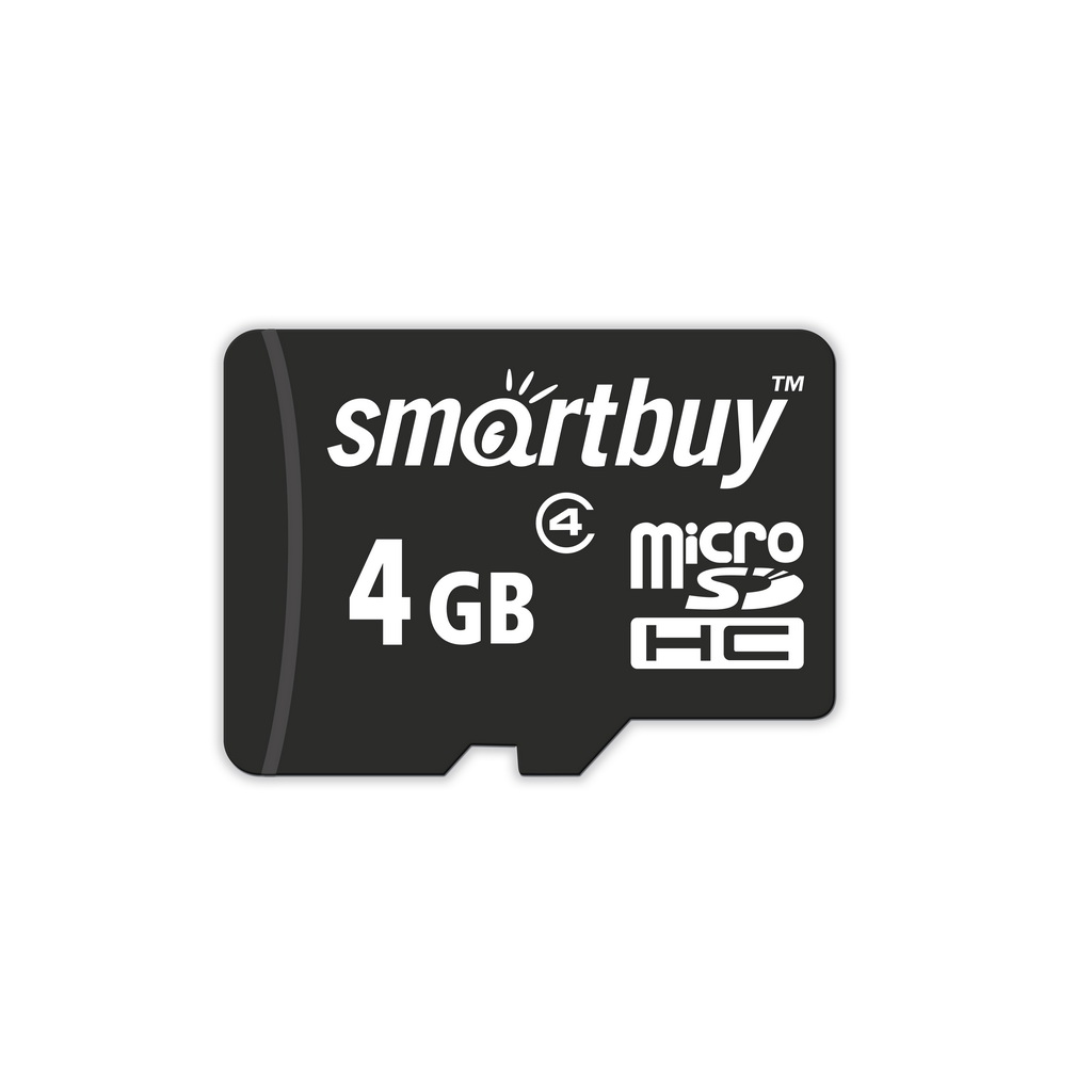 microSDHC карта памяти Smartbuy 4GB Class 4 (без адаптера)(2) microSDHC карта памяти Smartbuy 4GB Class 4 (без адаптера)