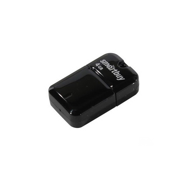 USB 2.0 флэш-диск Smartbuy ART Black 4Gb оптом