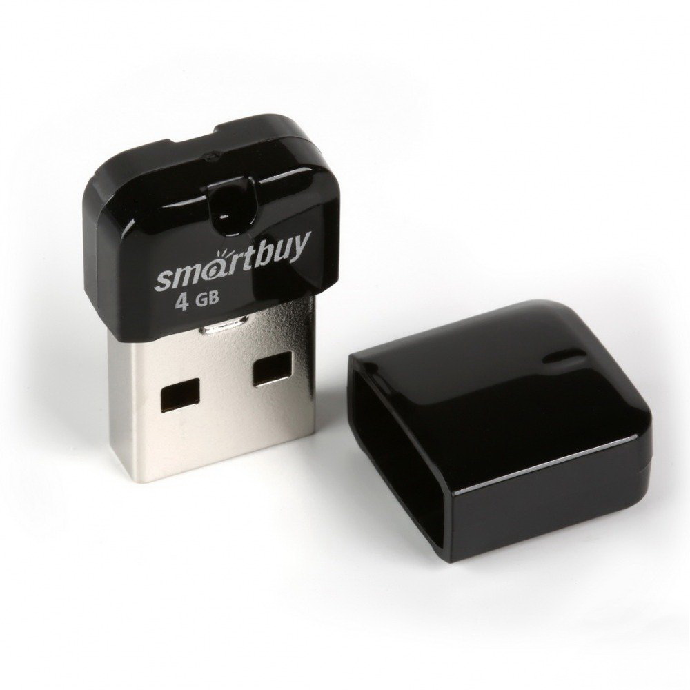 USB 2.0 флэш-диск Smartbuy ART Black 4Gb