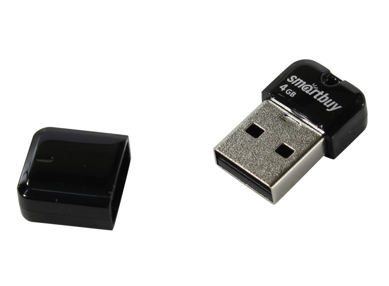 USB 2.0 флэш-диск Smartbuy ART Black 4Gb