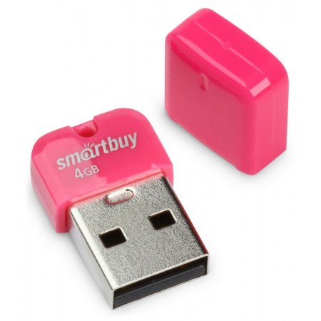 USB 2.0 флэш-диск Smartbuy ART Pink 4GB