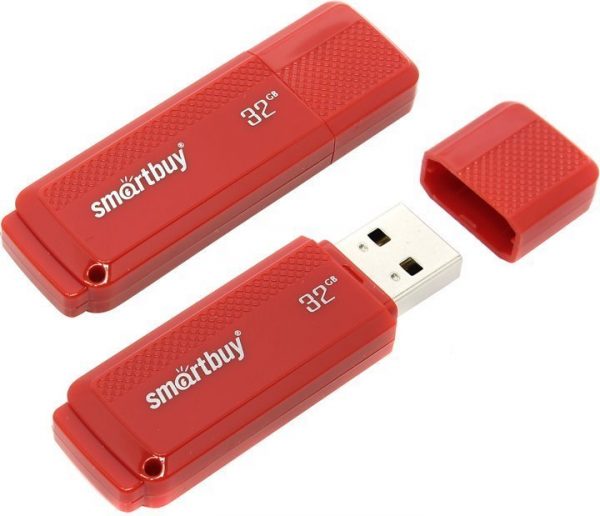 USB 2.0 флэш-диск Smartbuy Dock Red 32GB