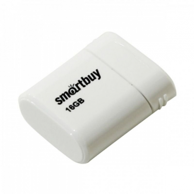 USB 2.0 флэш-диск Smartbuy LARA White 16GB