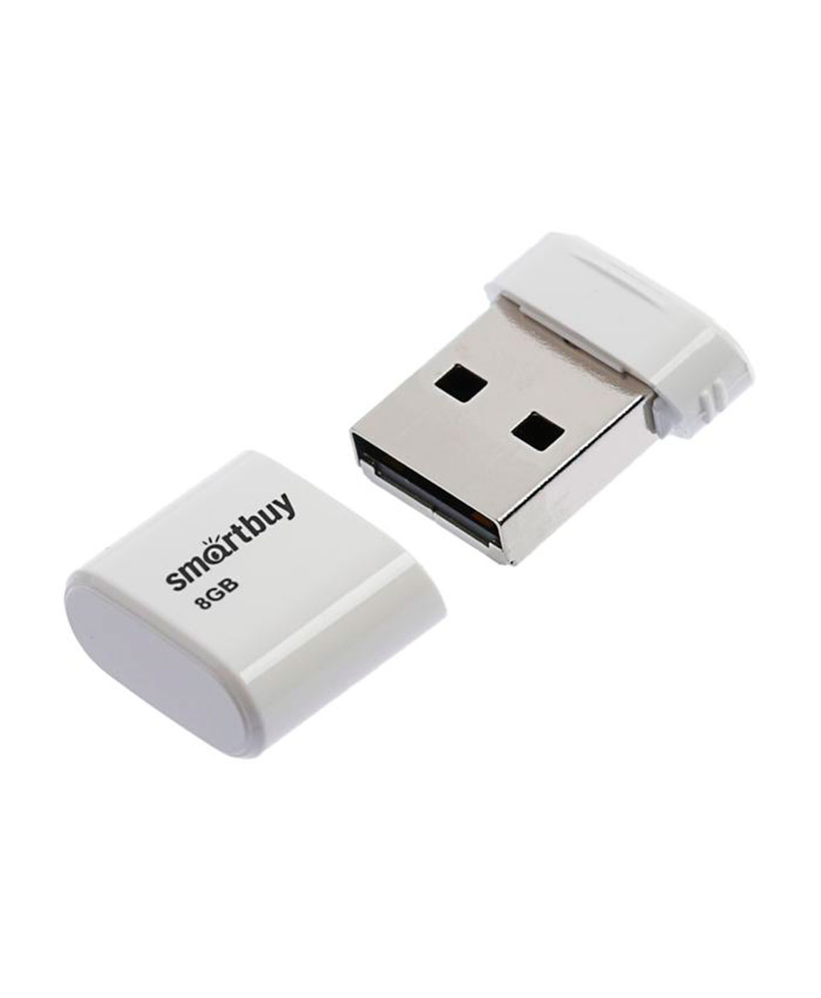 USB 2.0 флэш-диск Smartbuy LARA White 8GB