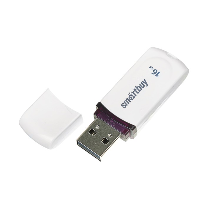 USB 2.0 флэш-диск Smartbuy Paean White 16GB