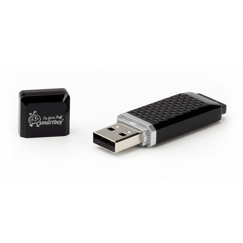 USB 2.0 флэш-диск Smartbuy Quazart series Black 8GB