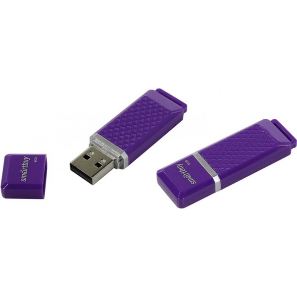 USB 2.0 флэш-диск Smartbuy Quazart series Violet 8GB