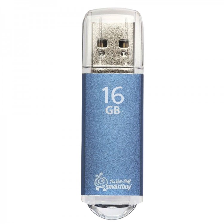 USB 2.0 флэш-диск Smartbuy V-Cut Blue 16GB