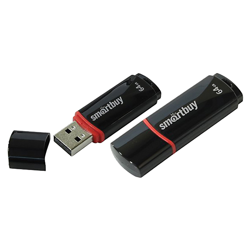 USB 3.0 флэш-диск Smartbuy Crown Black 64GB