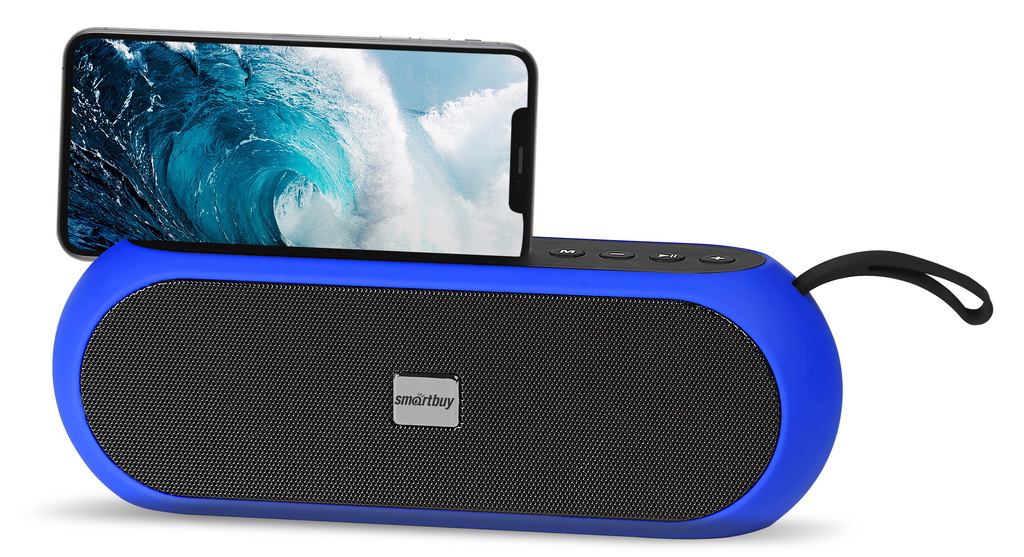 Акустическая система Smartbuy RADIO ACTIVE черно-синяя(1) Акустическая система Smartbuy RADIO ACTIVE черно-синяя оптом