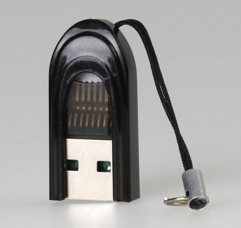 Картридер Smartbuy 710, USB 2.0 - MicroSD, черный оптом