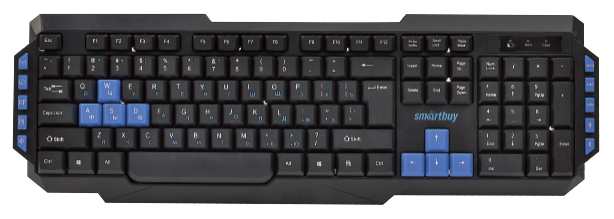 Клавиатура беспроводная мультимедийная Smartbuy ONE 231 черная
