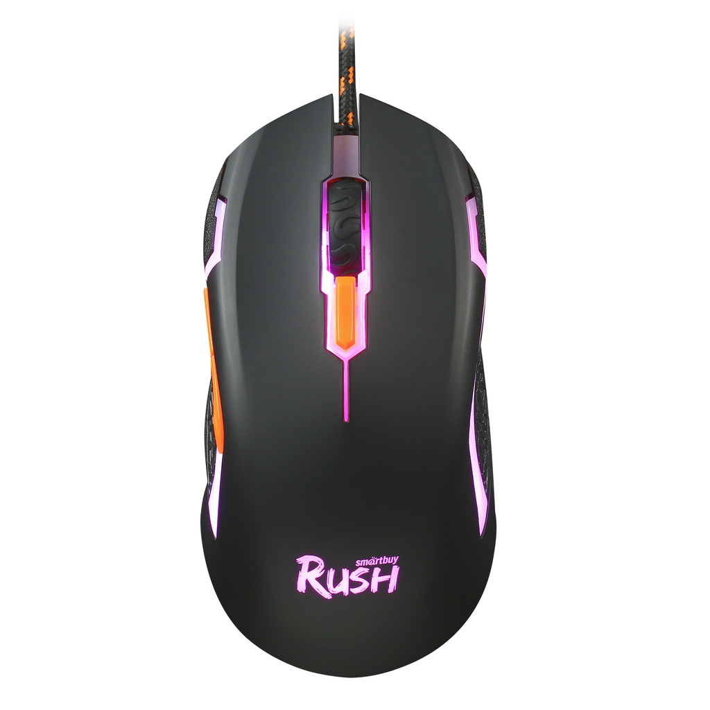 Мышь игровая проводная Smartbuy RUSH Pachet черная (SBM-717G-K) оптом