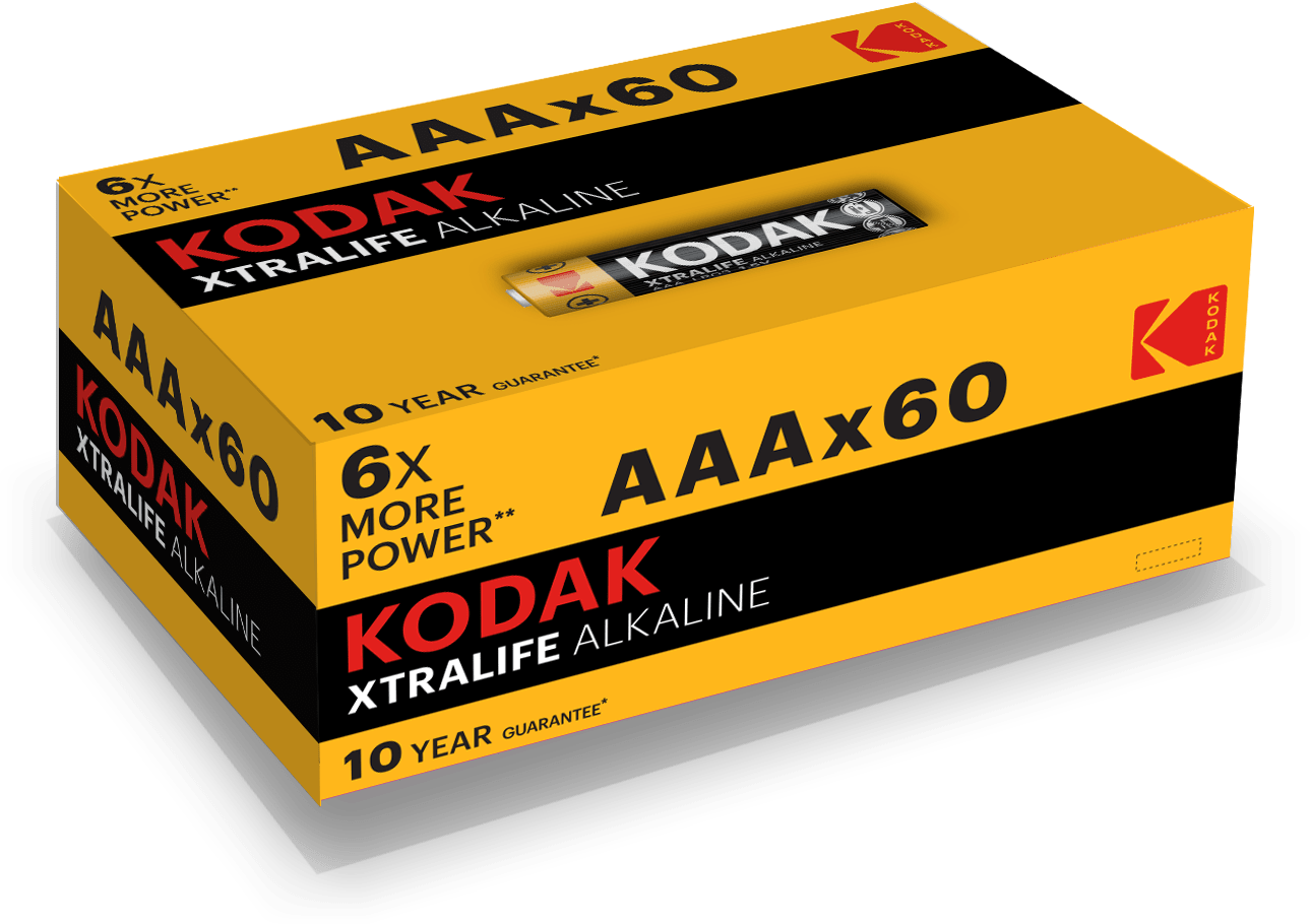 KODAK XTRALIFE LR03 Shrink 4 60шт